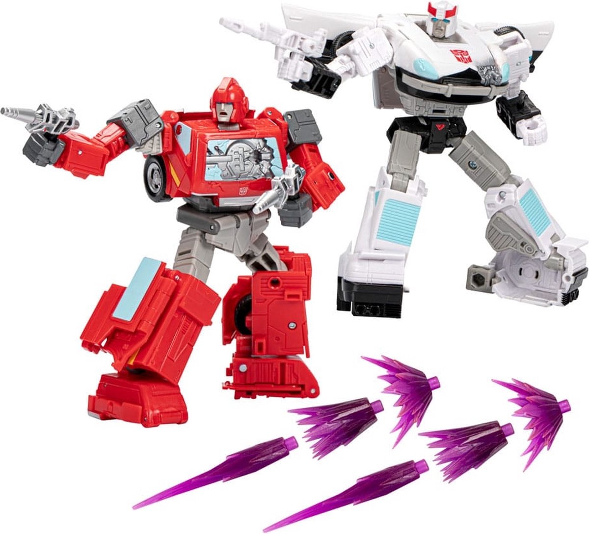 The Transformers: The Movie Buzzworthy Bumblebee Studio Series Action Figure 2-Pack 86-24BB Ironhide (Voyager Class) & 86-20BB Prowl (Deluxe Class)