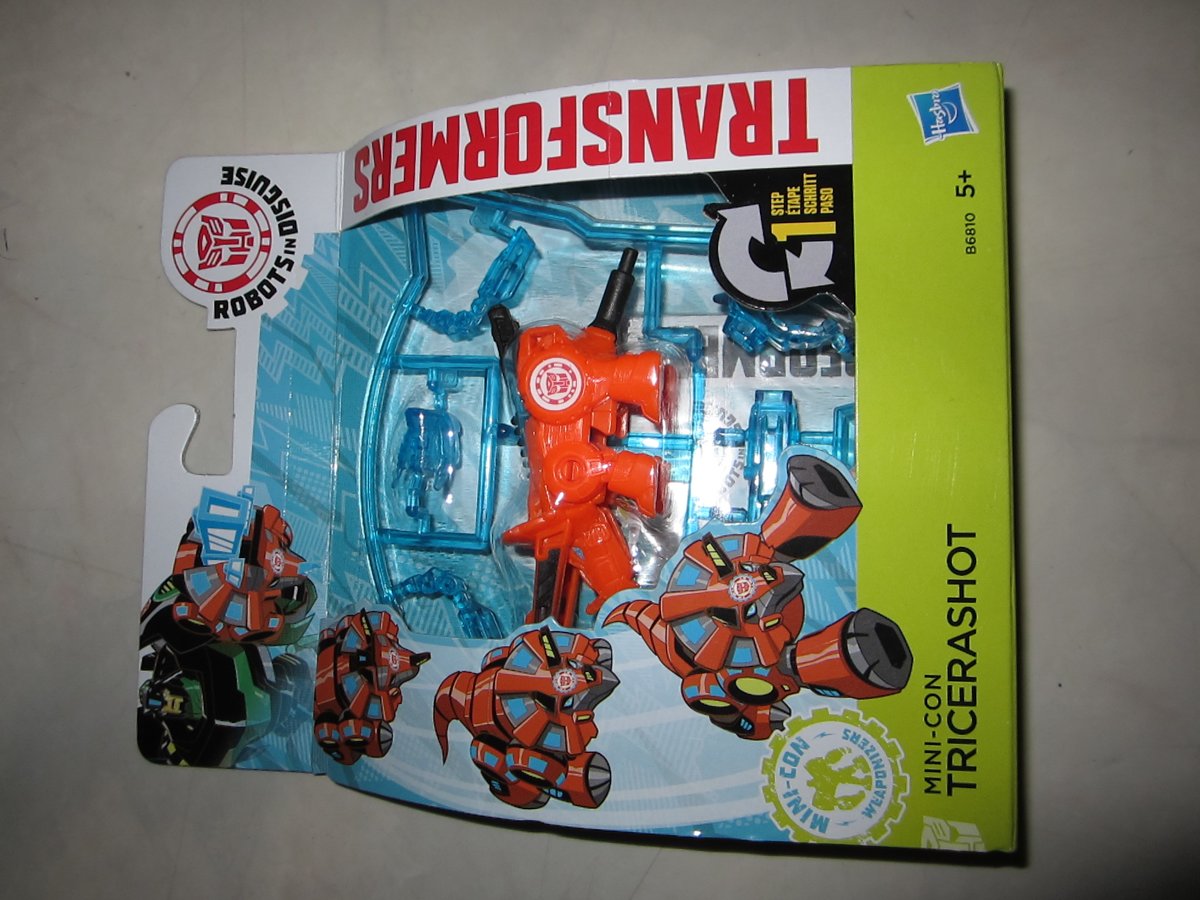 Transformers mini-con Tricerashot