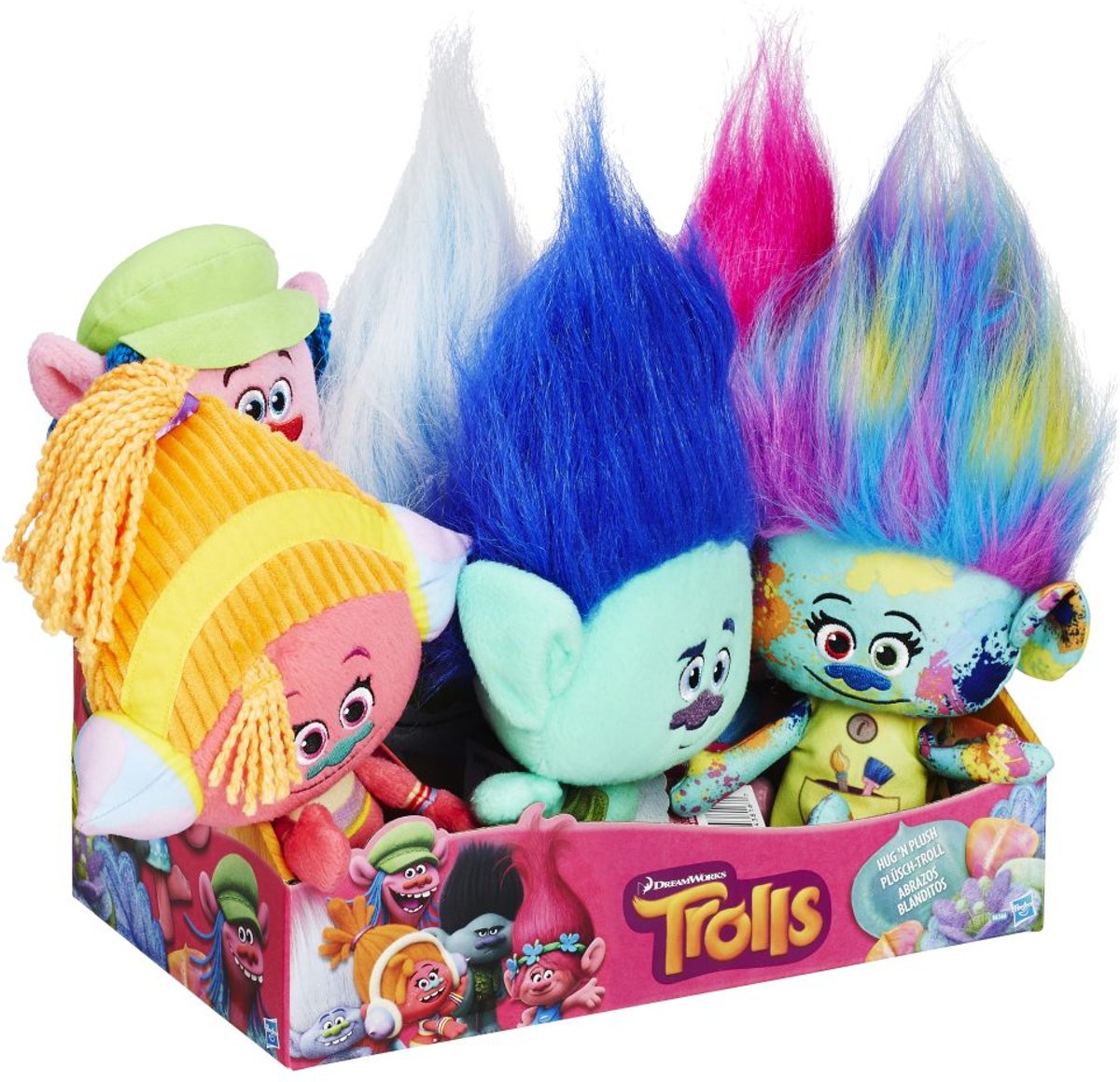 Trolls Basis Pluche (6 figuurtjes a 30 cm)