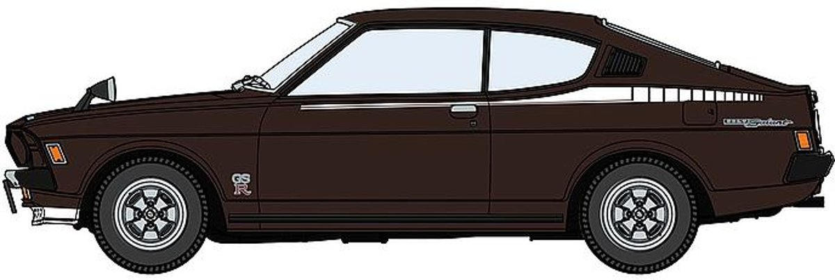 Hasegawa - 1/24 Mitsubishi Galant GTO 2000GSR Späte Version