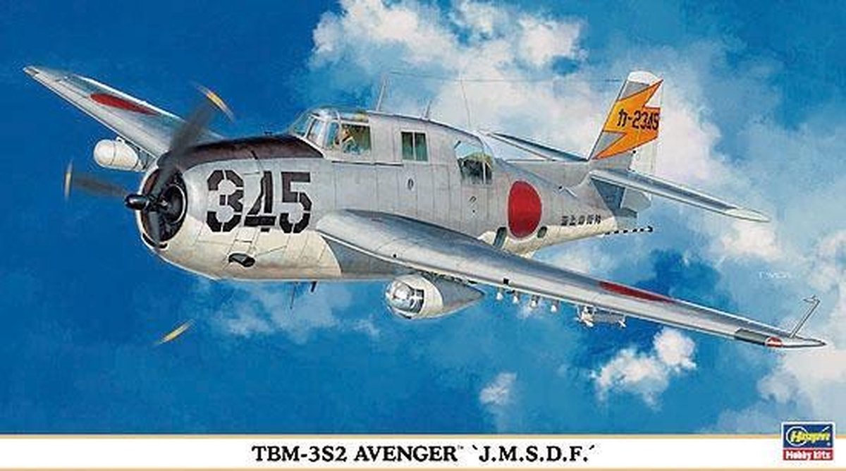 Hasegawa - 1/72 Tbm-3s2 Avenger J.m.s.d. * - HAS600984