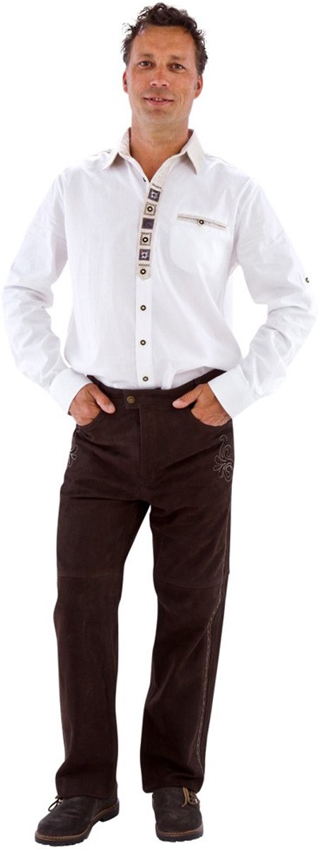 Hemd - Tirol Heer - Landhaus - Wit - Maat L