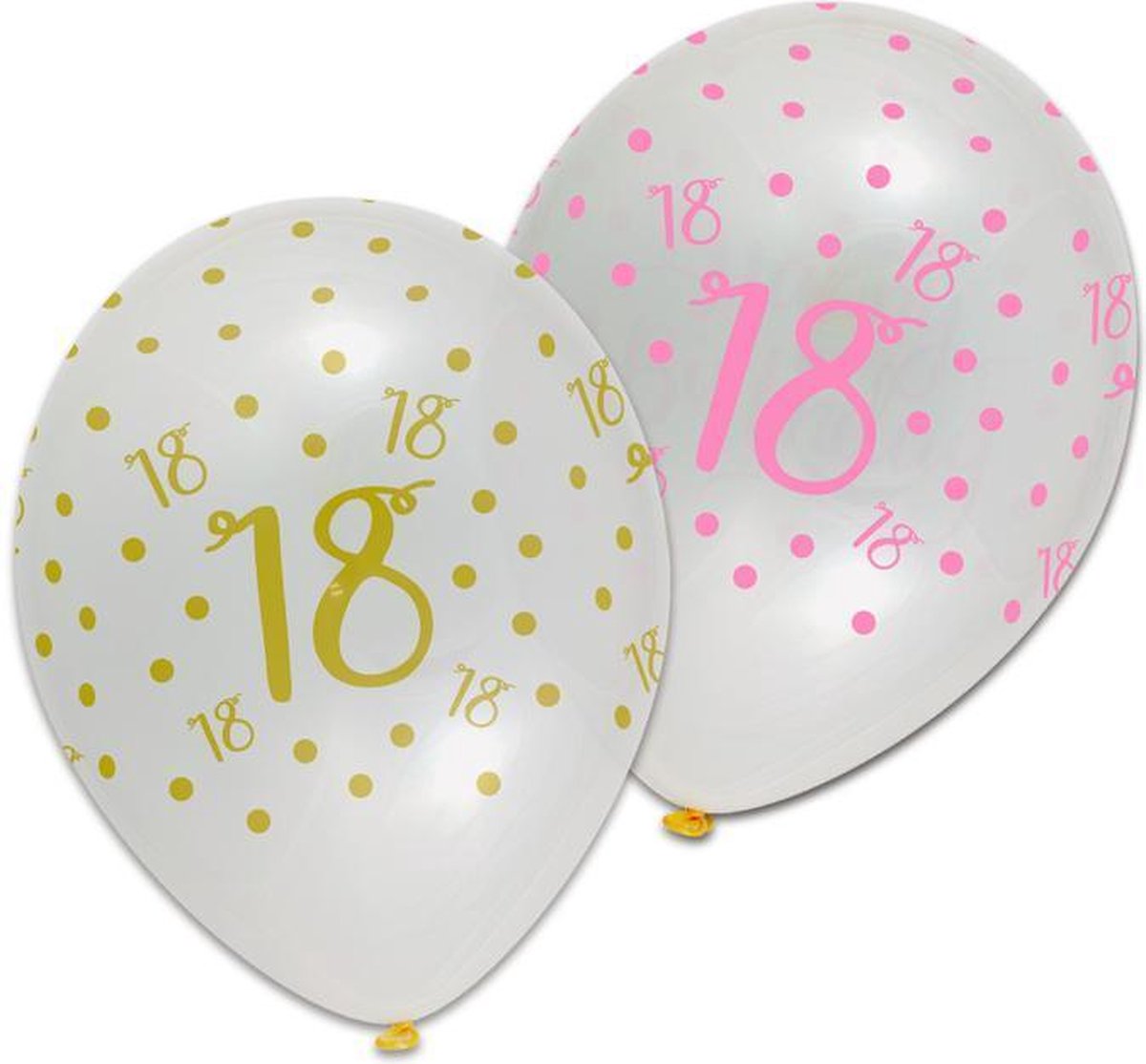 Ballonnen pink chic 18 (Ã˜30cm, 6st)