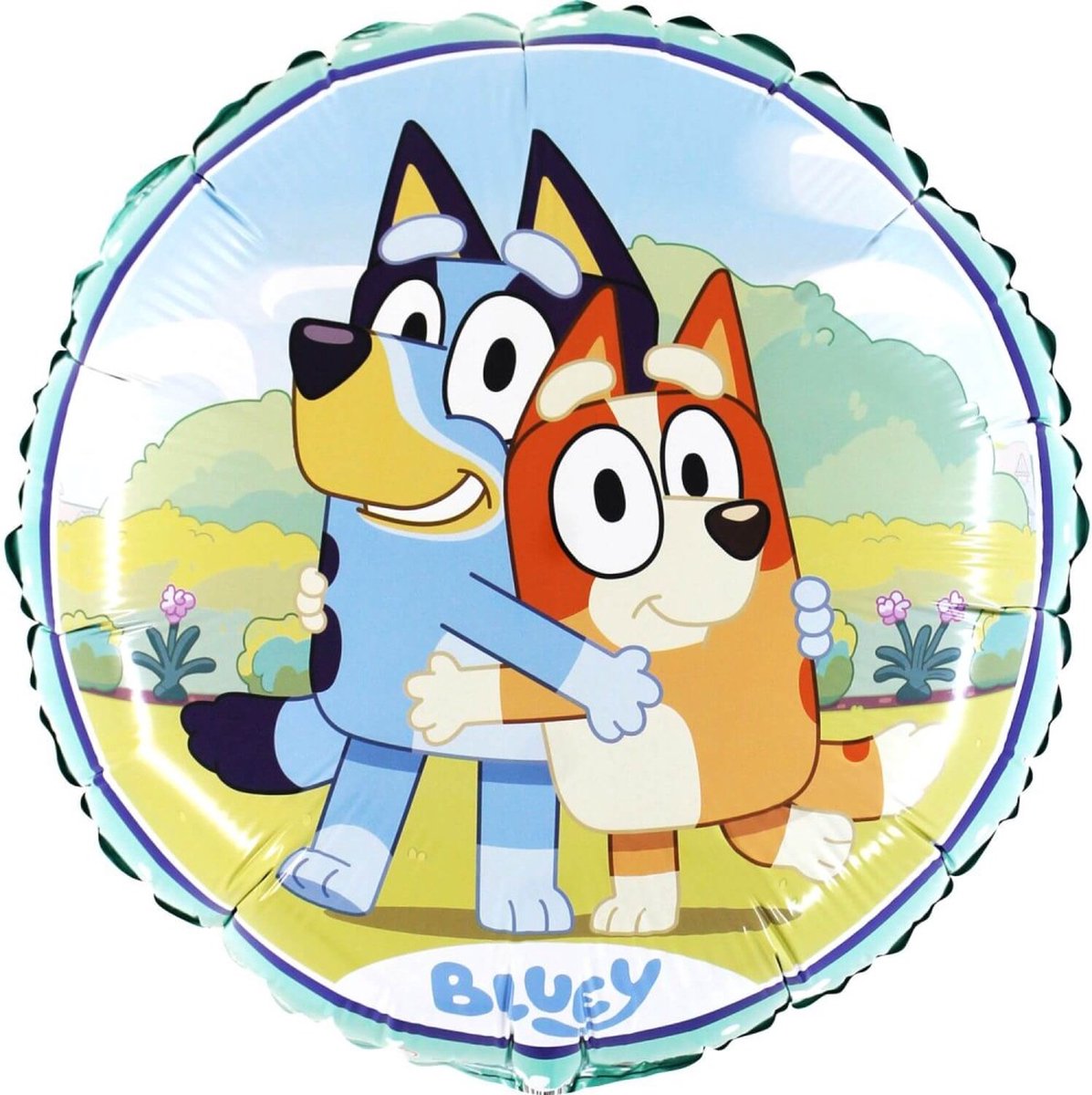 Bluey en Bingo - Luxe Folie Ballonnen - 45cm - Licentie - Niet Gevuld