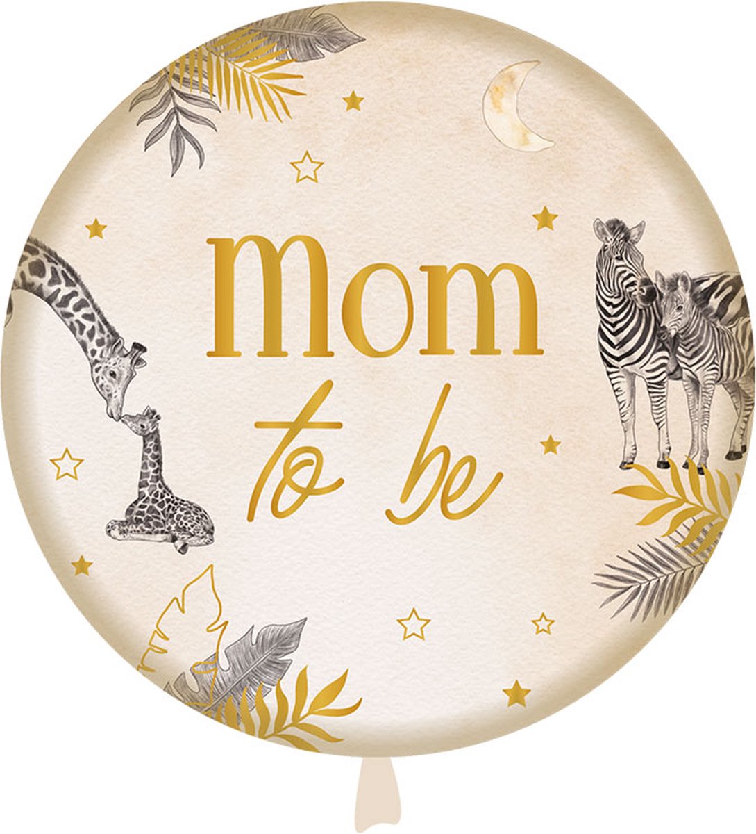 Folieballon baby safari nude