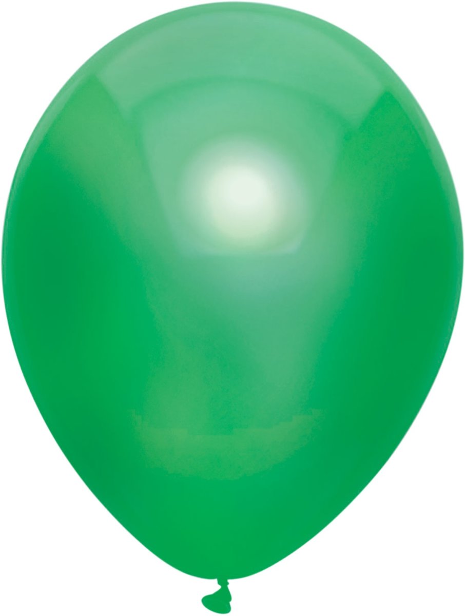 Haza Original Ballonnen Metallic Donker Groen 10 Stuks