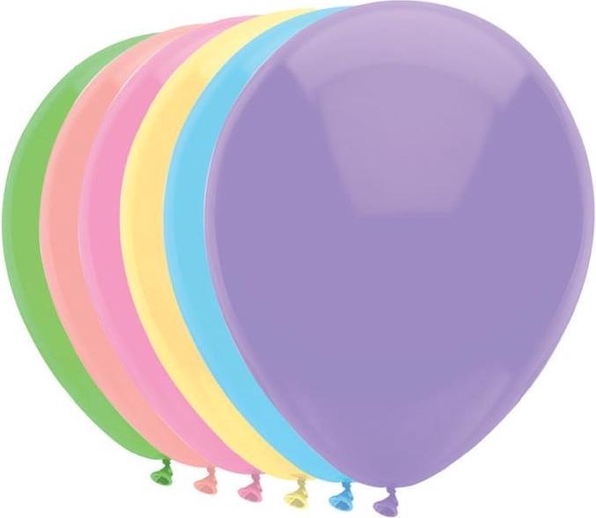 Haza Original Ballonnen Pastel Mix 30 Cm 100 Stuks