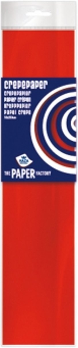 Haza Original Crêpepapier The Paper Factory 250 Cm Rood
