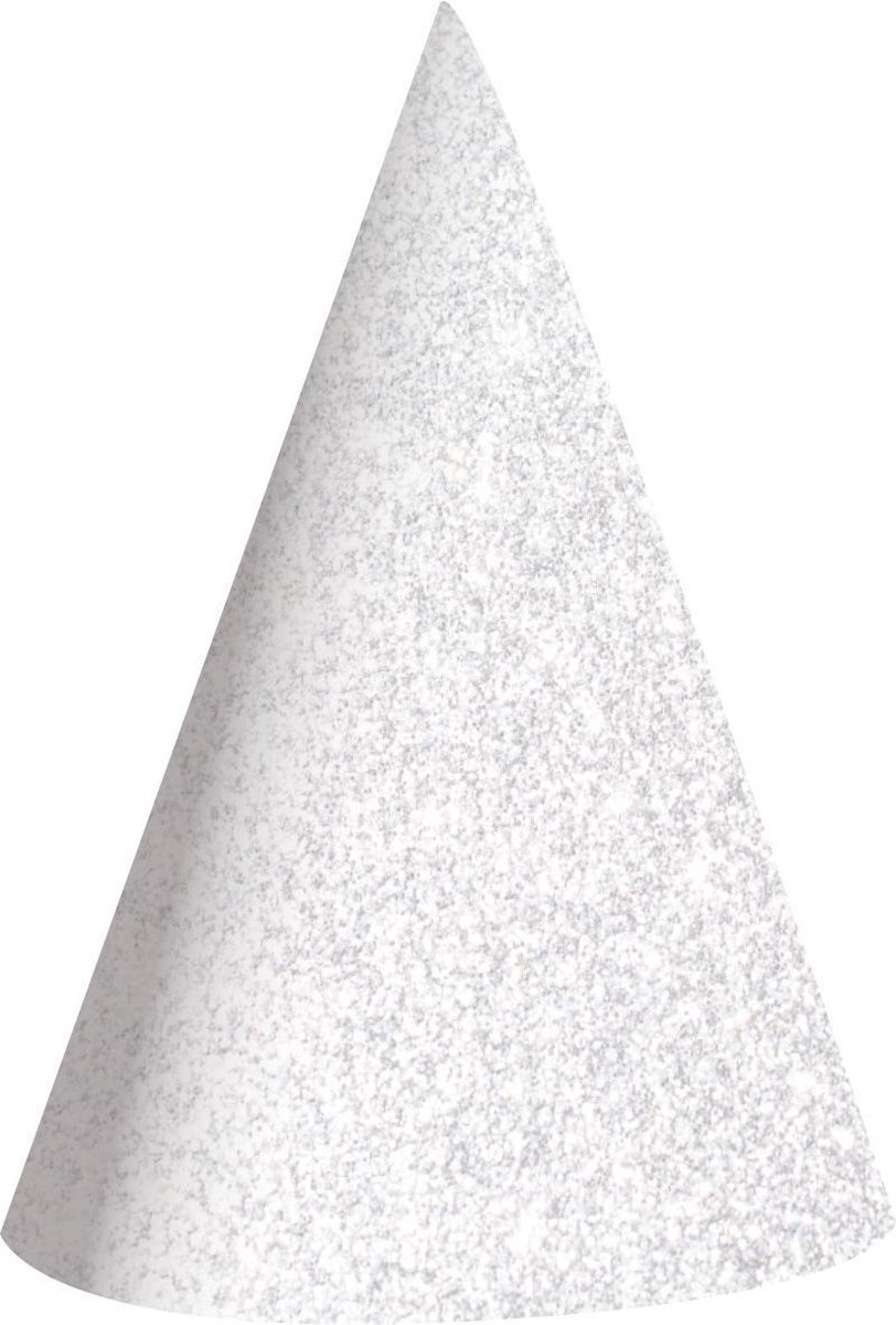 Haza Original Feesthoedje Zilver 6 Stuks