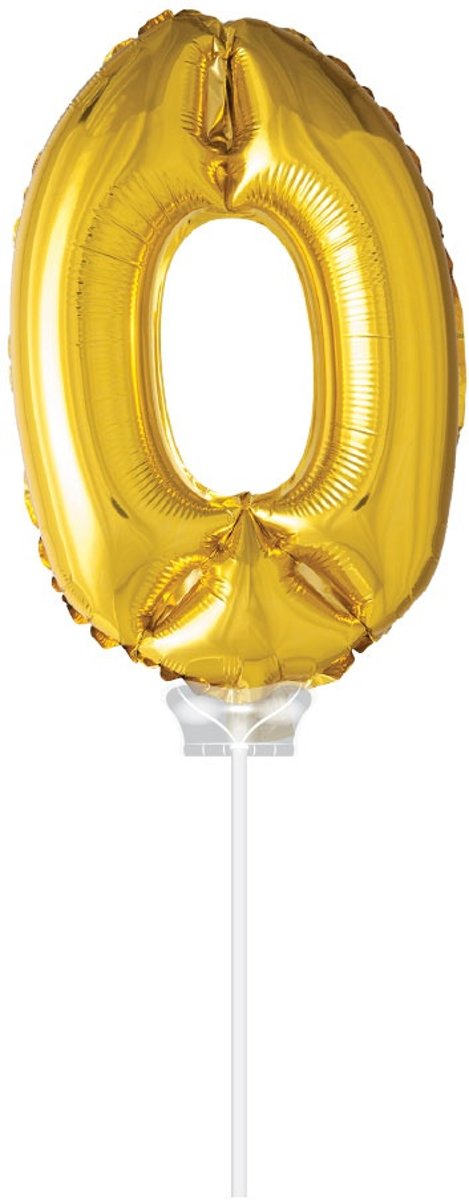 Haza Original Folie Ballon 0 Goud 40cm