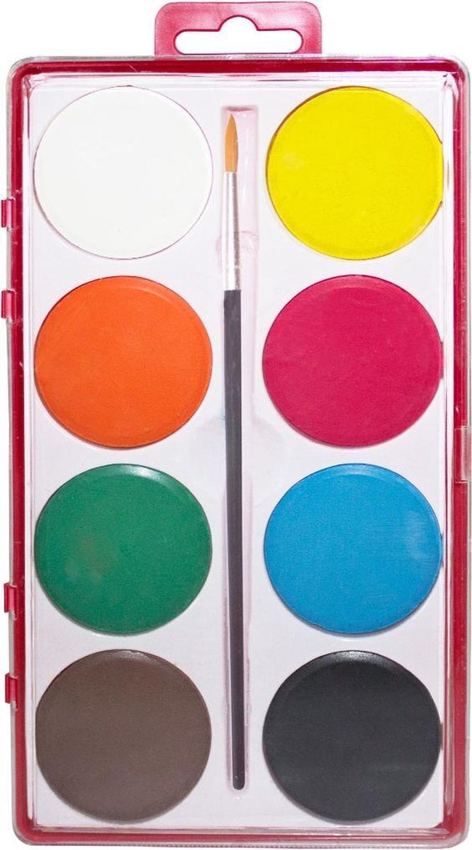 Haza Original Waterverf Set Junior 8 Kleuren