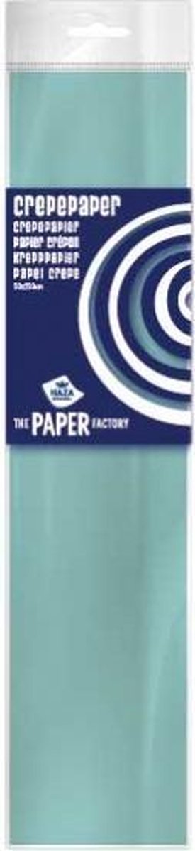 cr√™pepapier The Paper Factory 250 cm lichtblauw