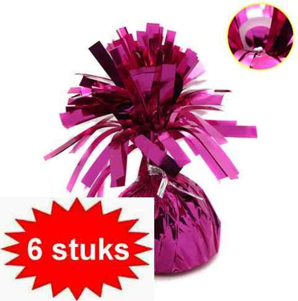  je 170 gr fuchsia 6 stuks