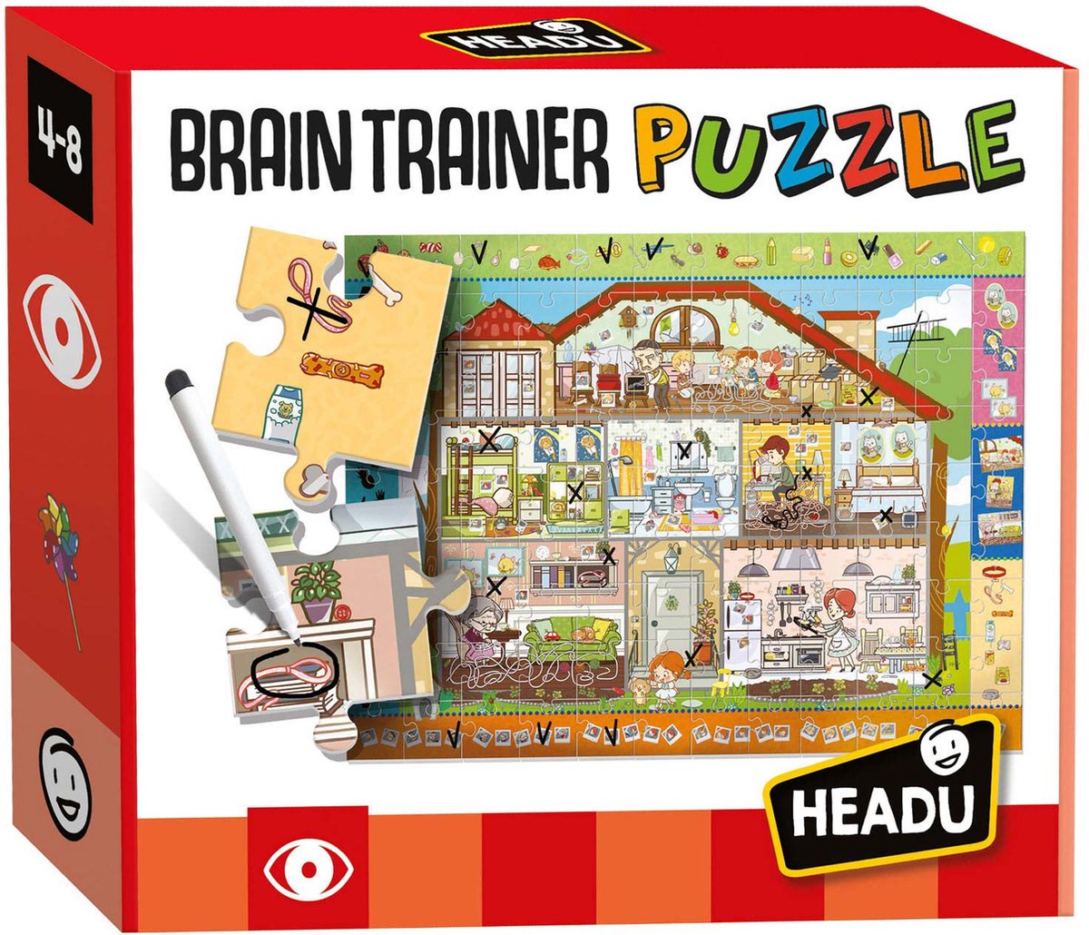 headu legpuzzel en observatie, 108st. (en)