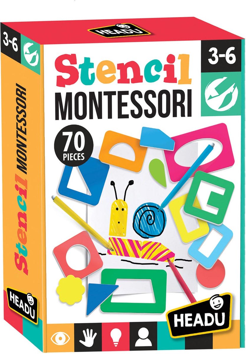 headu sjablonen kleuren en tekenen