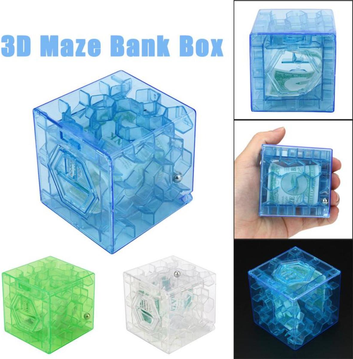 Money Maze Bank Box 3D Funtime Puzzel