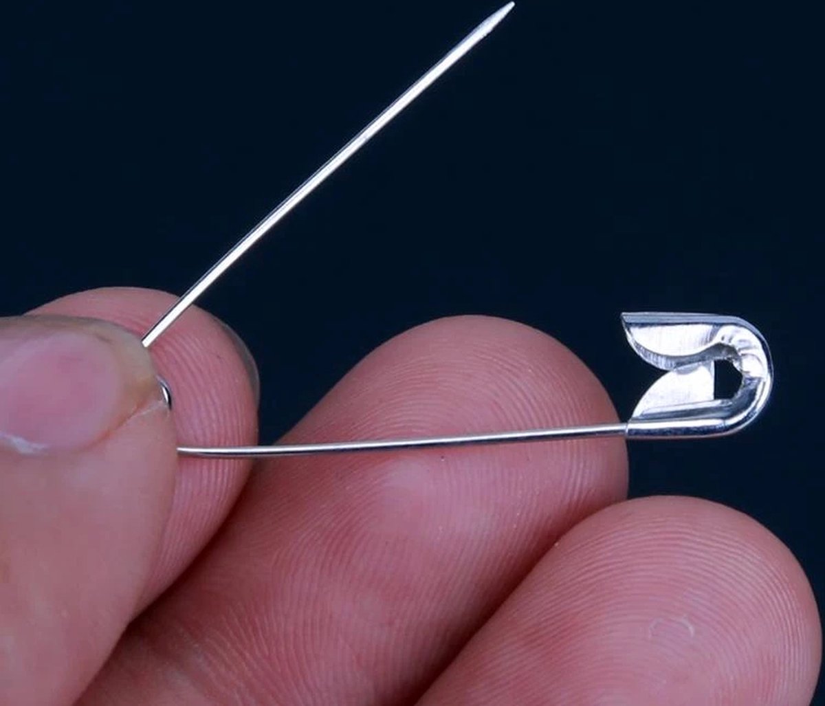 *** 12 x Veiligheids  en RVS 3 CM - Naaien - Borduren - Kleding Maken - van   ***