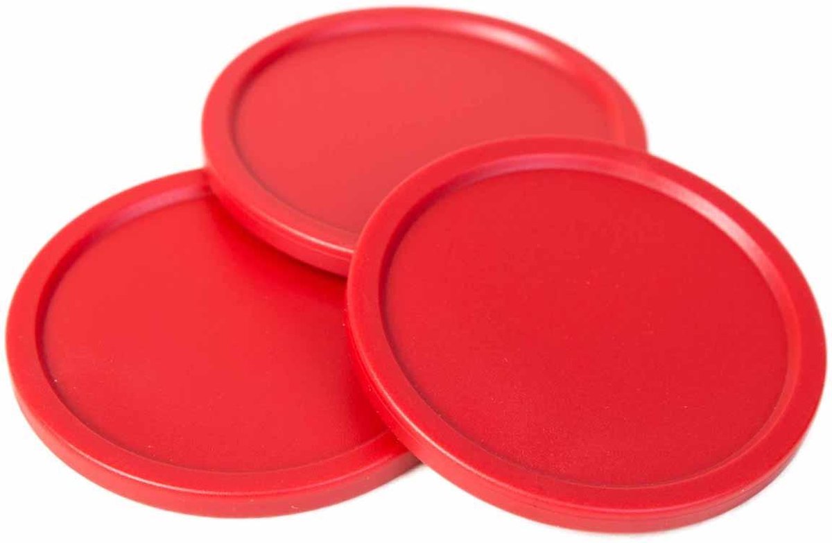   Airhockeypucks – Ø 50 mm – Rood