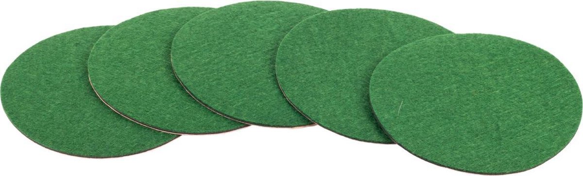   Vilt voor Airhockeypushers – Ø 95 mm – Groen