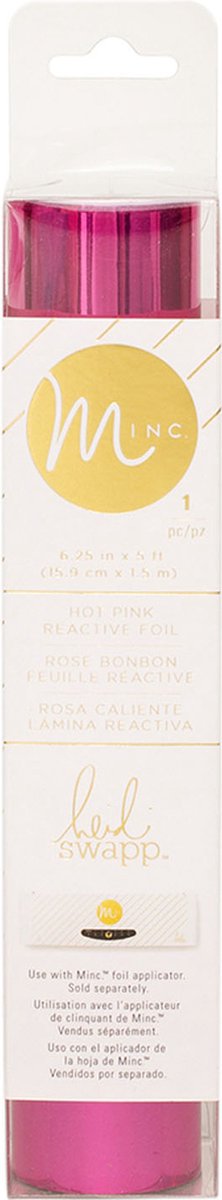 MINC - REACTIVE FOIL HOT PINK 15X150CM