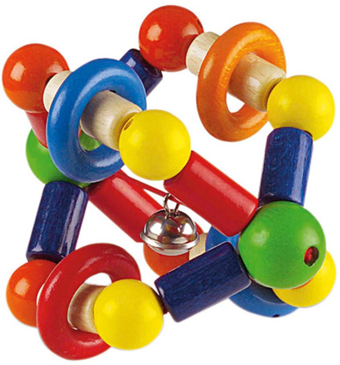 Heimess rammelaar groot met belletje 11 cm