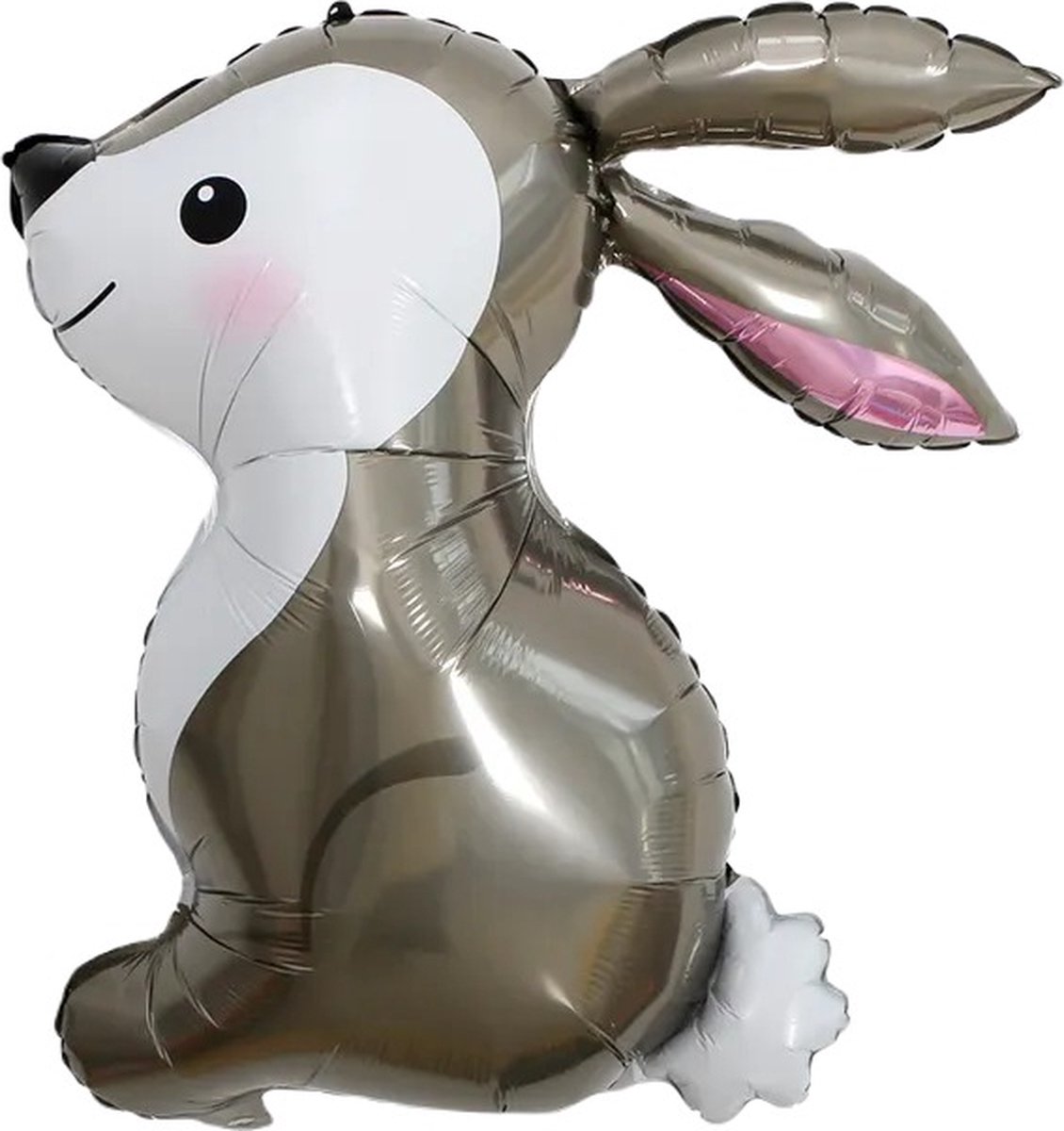 Ballon Konijn - Folieballon - Kinderballon - Verjaardag - 57x69 cm