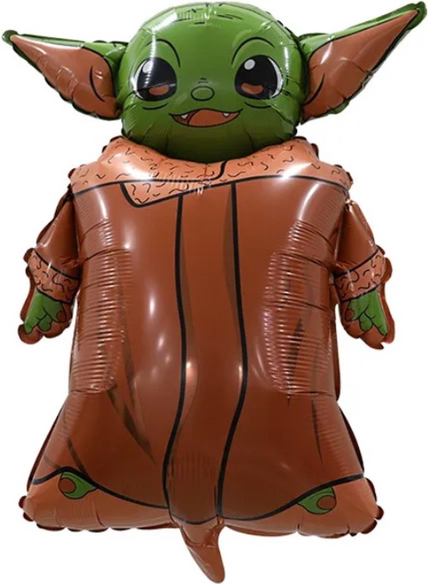 Ballon Yoda - Folieballon - Ballon Star Wars - Star Wars - Kinderballon - 58x80 cm