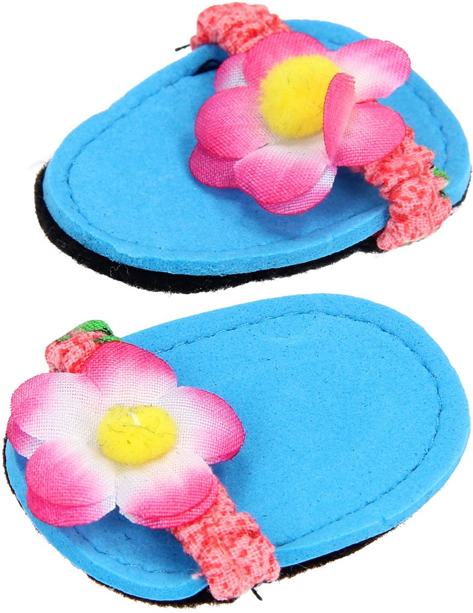 Heless Poppenslippers Voor Pop Van 28-35 Cm Blauw