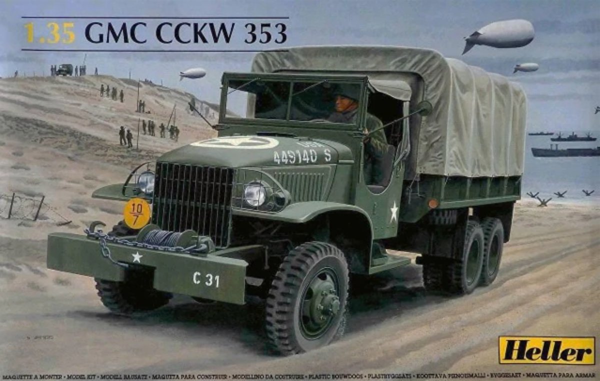 HELLER 1:72 GMC CCKW 353