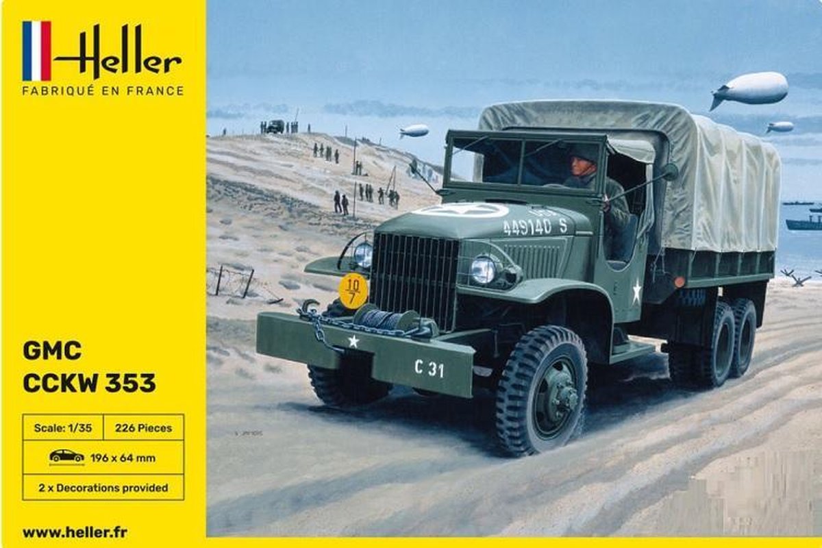 Heller GMC US-Truck (modelbouw, 1:35)