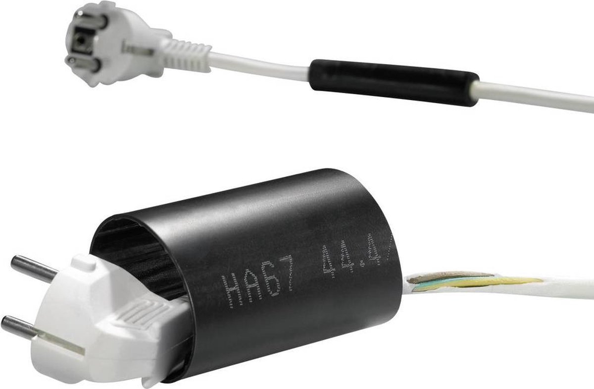 HellermannTyton 321-30100 Krimpkous met lijm Zwart 33 mm 5.50 mm Krimpverhouding:6:1 1.22 m