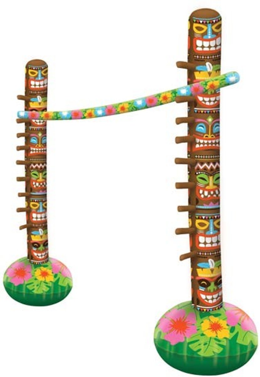 Opblaasbaar limbo set