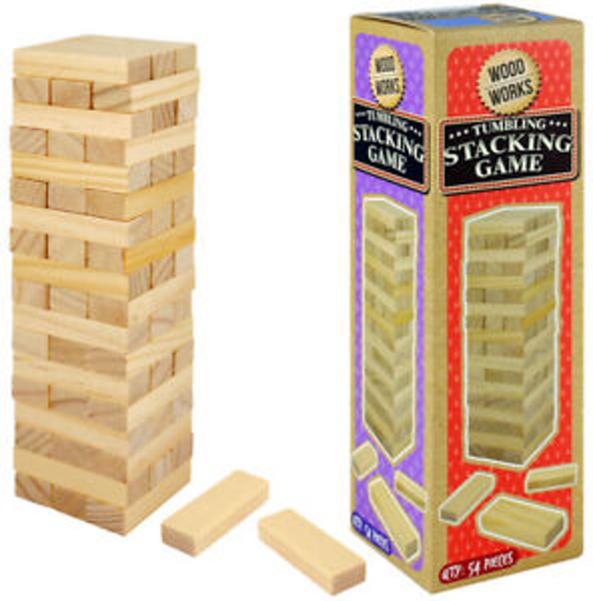 Stapeltoren - Jenga - 54-delig