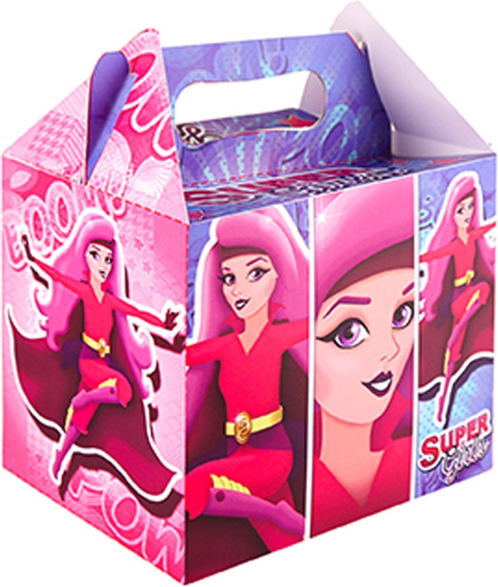 Traktatiedoosje Supermeiden 12st.