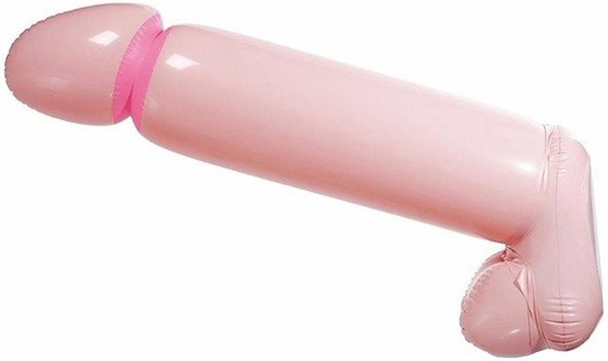 Vrijgezellenfeest piemel voor de bruid - opblaasbaar - 35 cm