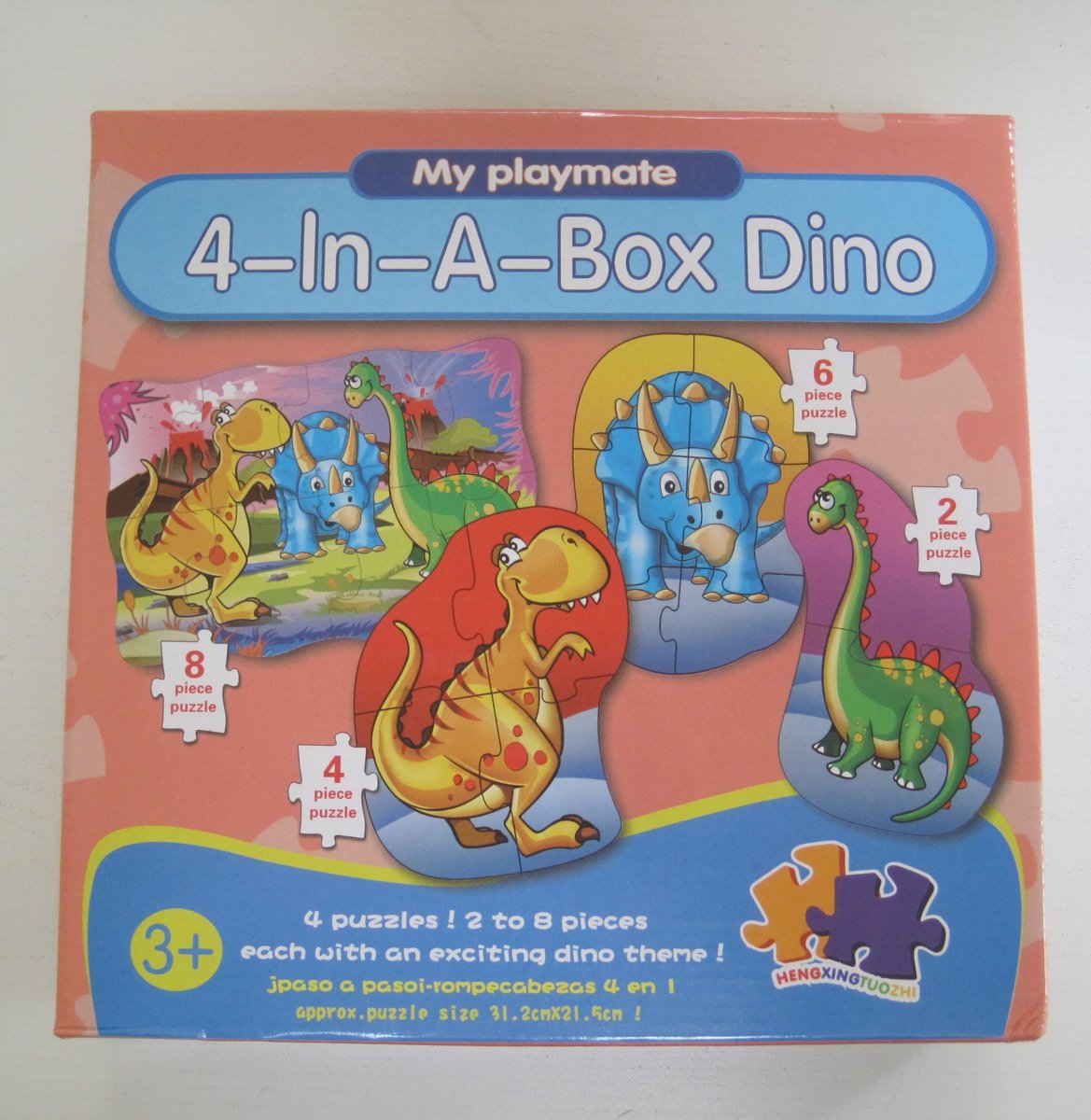 My playmate - 4 dinosauruspuzzels