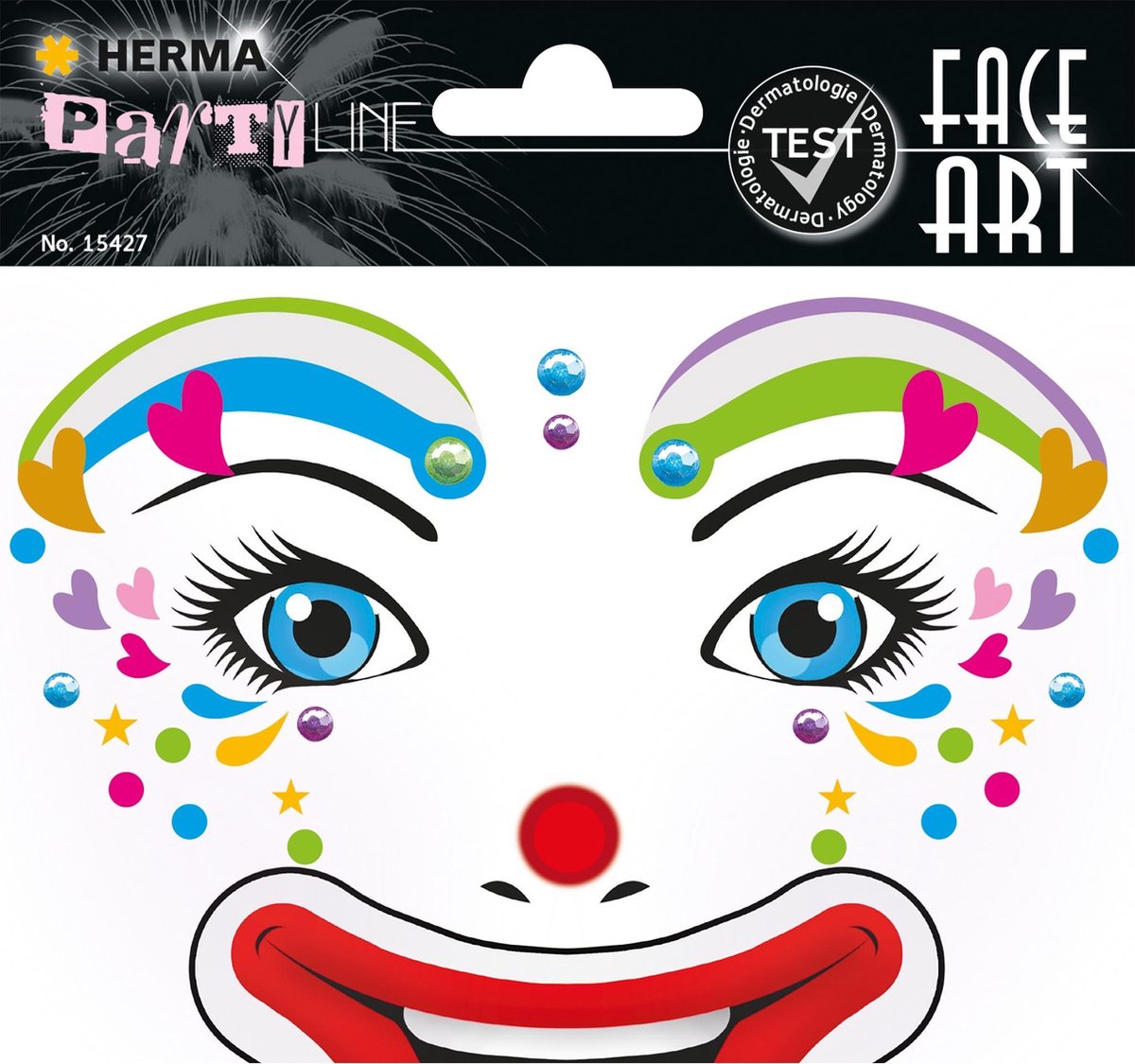 HERMA 15427 sticker Folie Multi kleuren Verwijderbaar 1 stuk(s)