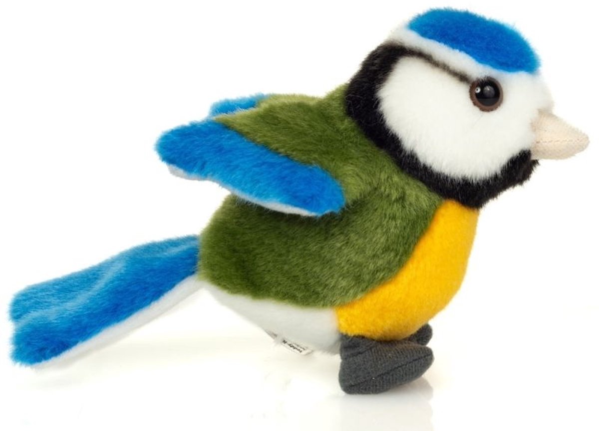 Knuffel Blauwe Mees 12cm