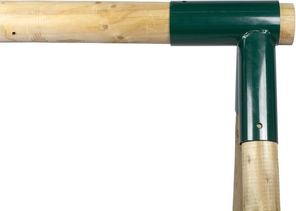 Hoekverbinding Recht, Rond 103x103 mm Zwaar