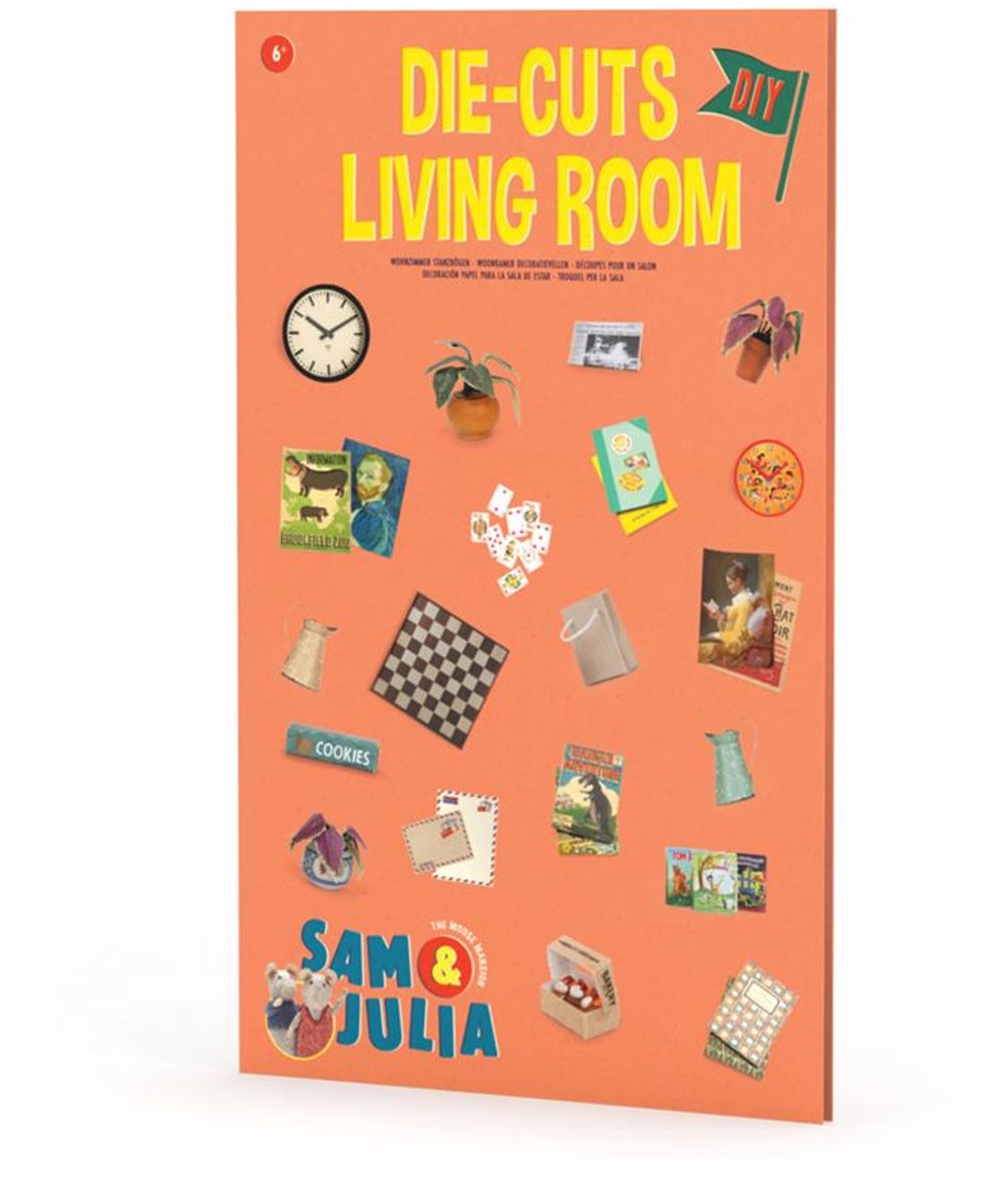   decoratievellen woonkamer - creatief speelgoed karton.