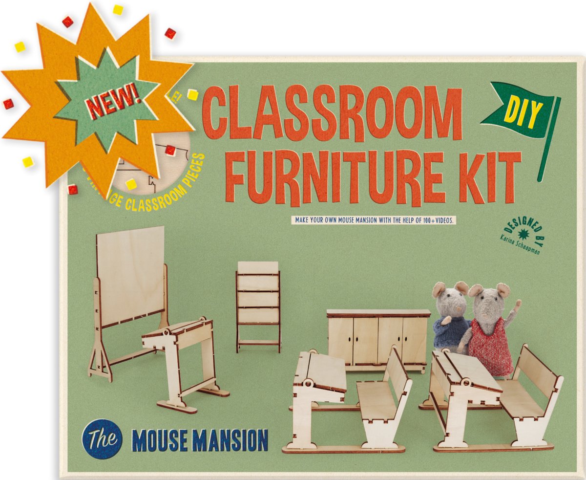 Het Muizenhuis meubelkit klaslokaal 6+