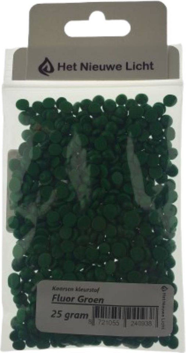   - Kaarsen kleurstof - FLUOR GROEN - 25 gram