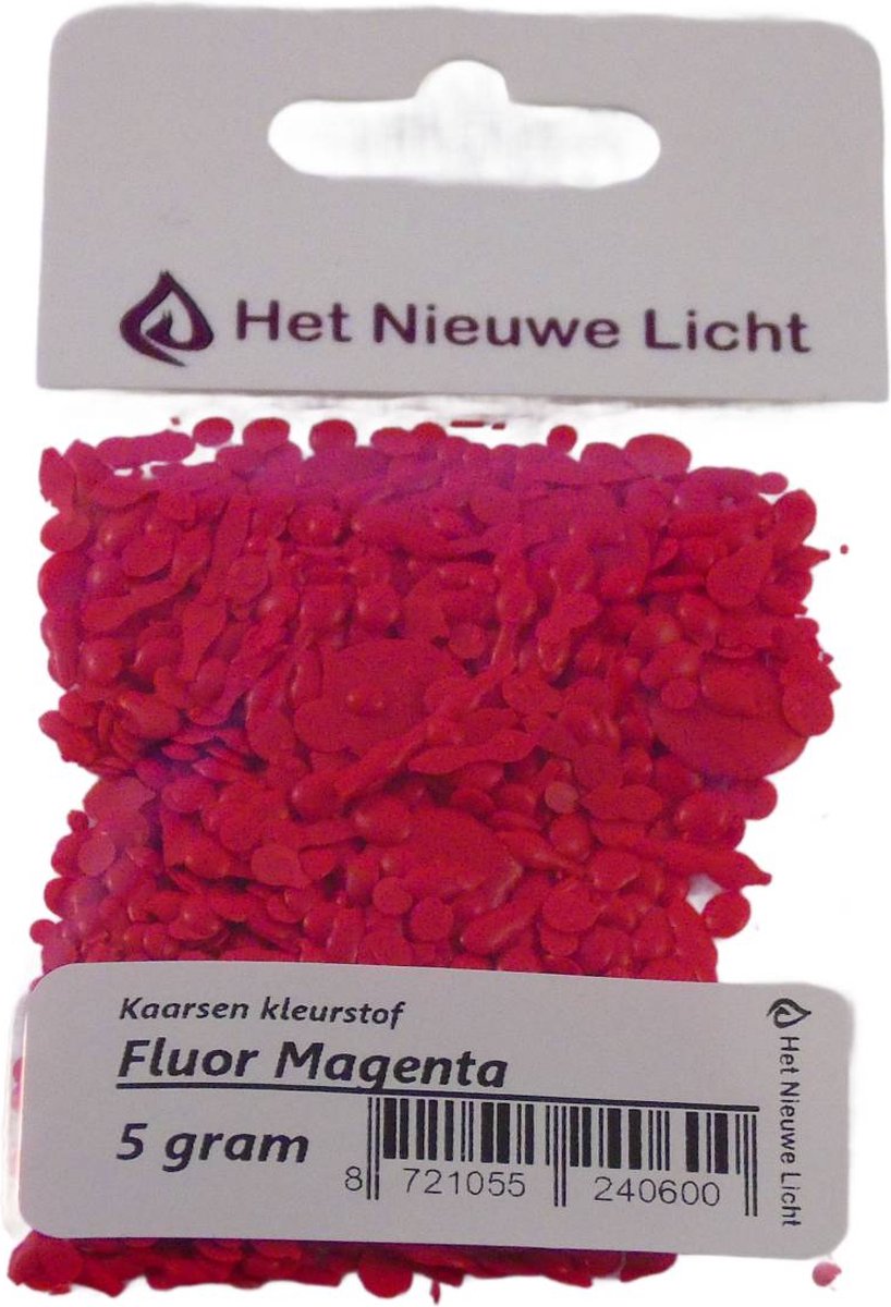   - Kaarsen kleurstof - FLUOR MAGENTA - 5 gram