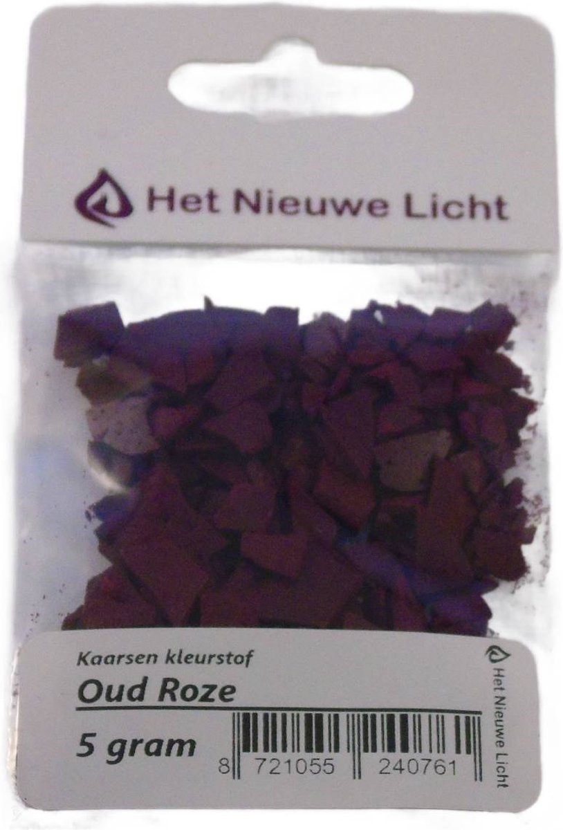   - Kaarsen kleurstof - OUD ROZE- 5 gram
