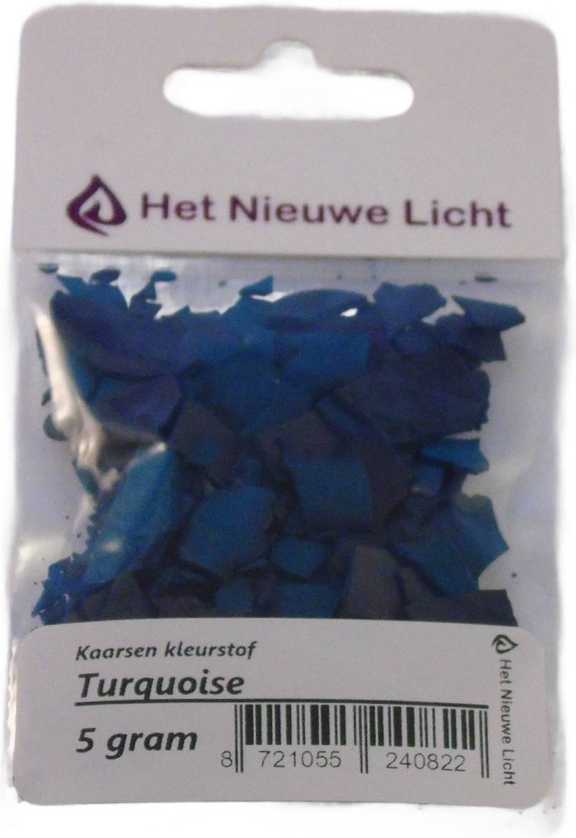   - Kaarsen kleurstof - TURQUOISE - 5 gram