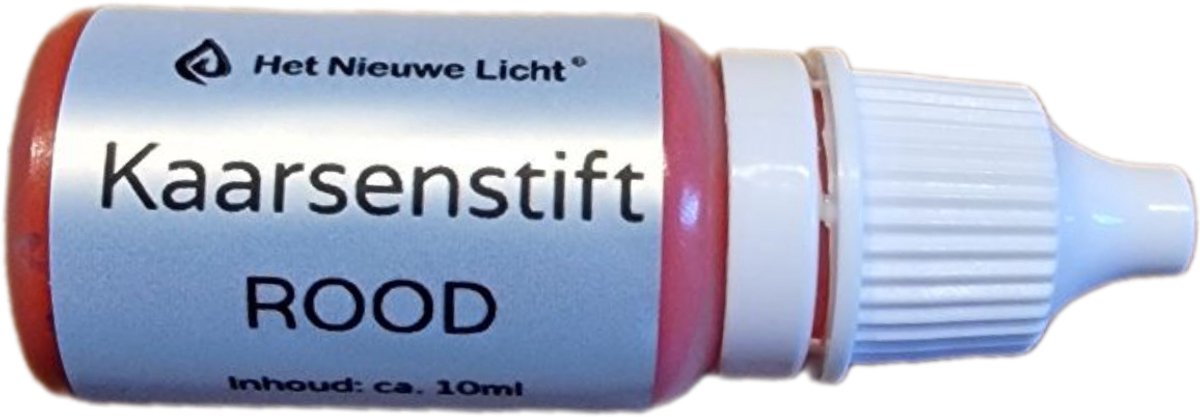   - Kaarsenstift ROOD - 10ml - Wax stiften kaarsen beschilderen