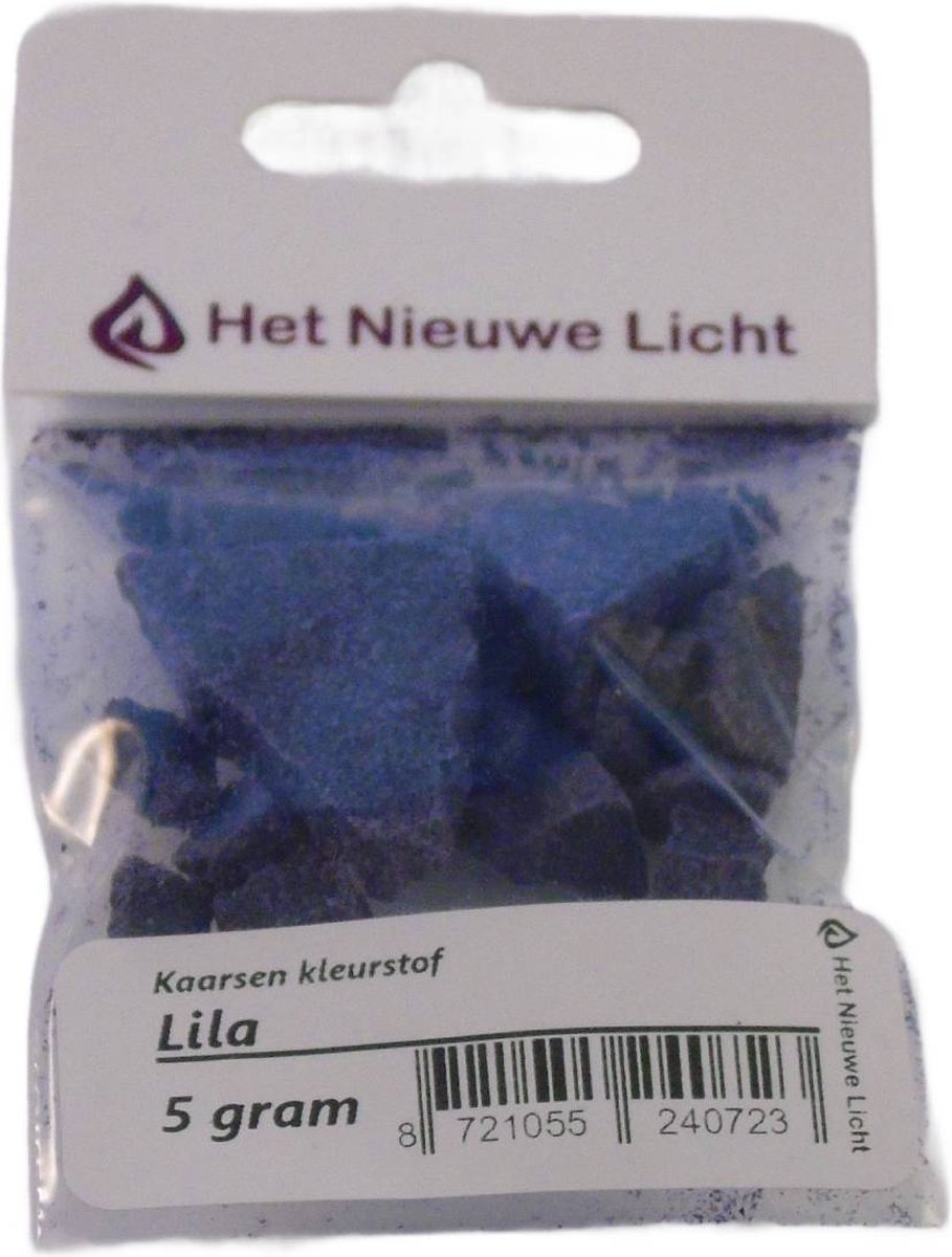 Het Nieuwe Licht ® - Kaarsen kleurstof - LILA - 5 gram