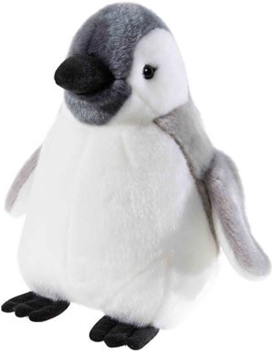 Heunec knuffel pinguïn groot 25cm - zachte pluche speelgoed.