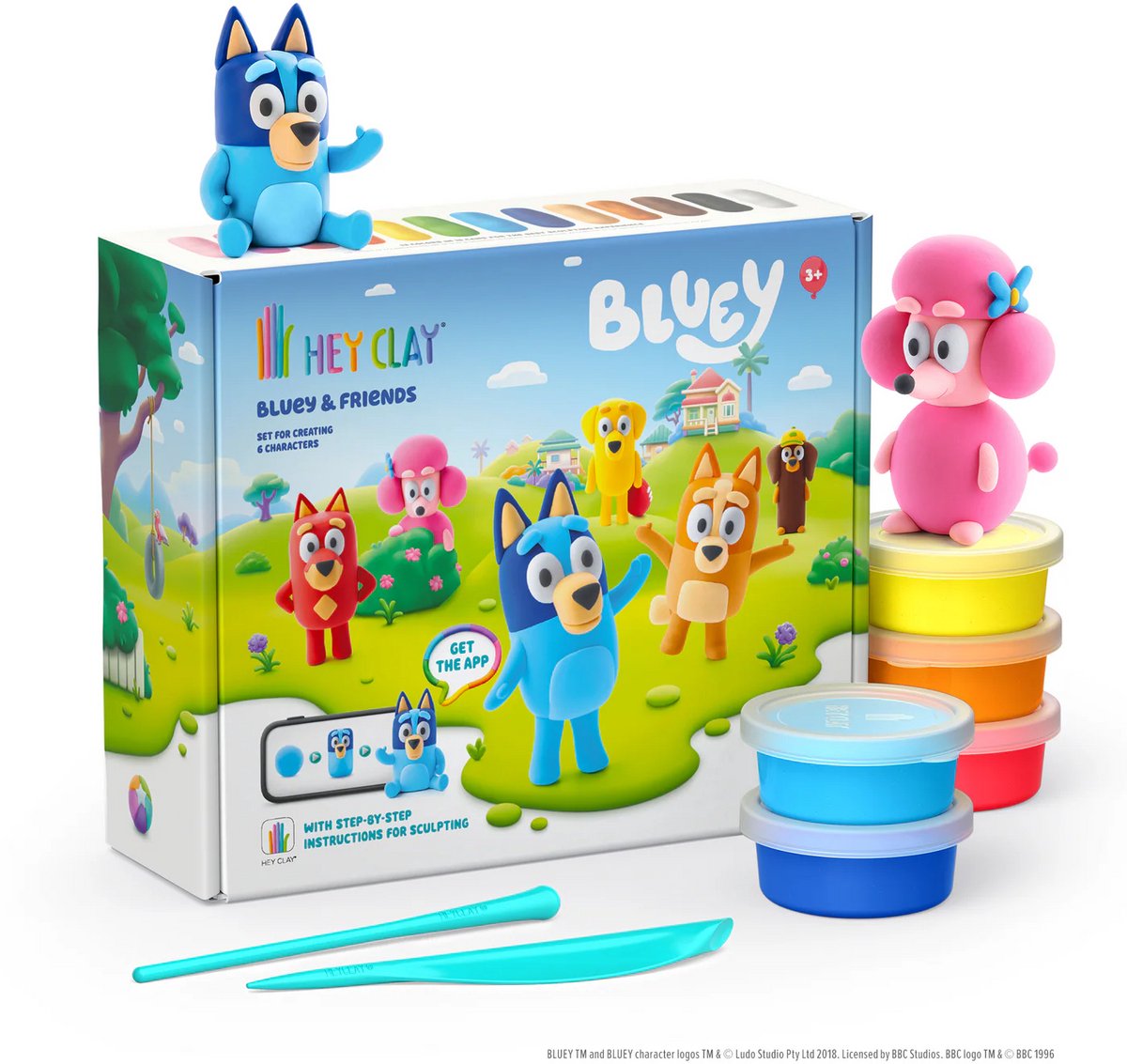 Hey Clay Bluey & Friends - LIMITED EDITION - 15 cans