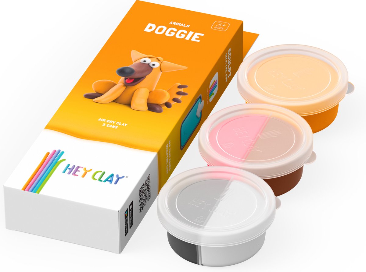Hey Clay Boetseerklei Hondje